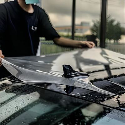 Giá tốt. Anti Yellow Dễ lắp đặt TPU PPF Sơn bảo vệ xe ô tô 42N Độ bền xé 150μM trực tuyến